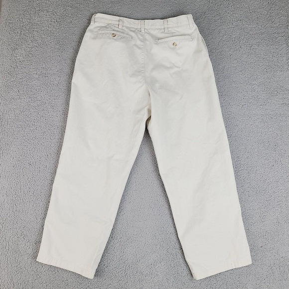 Vintage Weatherproof Khaki Pants Mens Size 34 x 28.5 Beige Straight Leg‎ Chino - Picture 2 of 16